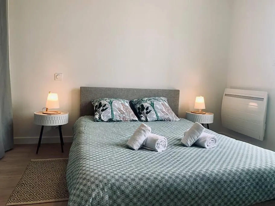 公寓 Le Hygge, Quartier Mabilais Rennes公寓