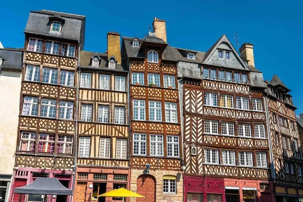 公寓 Le Hygge, Quartier Mabilais Rennes公寓